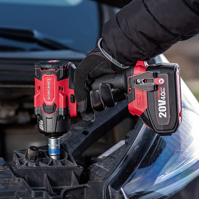 Аккумуляторный бесщеточный гайковерт WORCRAFT XCUBE006