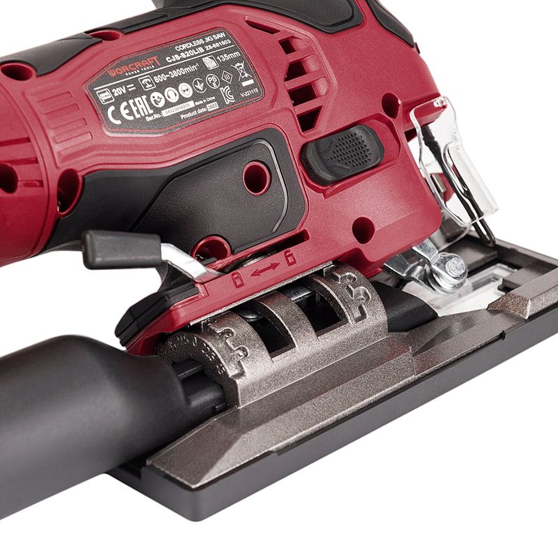 Аккумуляторный бесщеточный лобзик WORCRAFT CJS-S20LiB