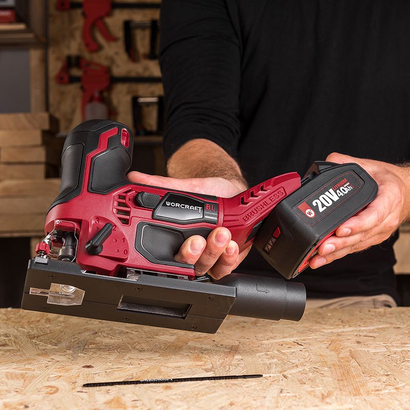 Аккумуляторный бесщеточный лобзик WORCRAFT CJS-S20LiB