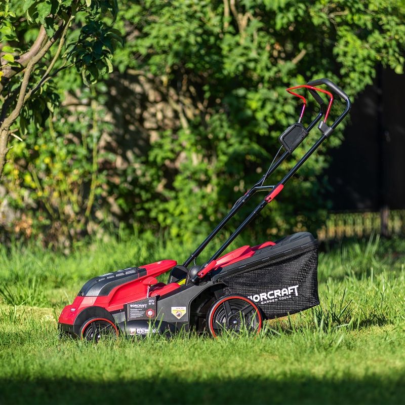 Аккумуляторная бесщеточная газонокосилка WORCRAFT CLM-S40LiBL