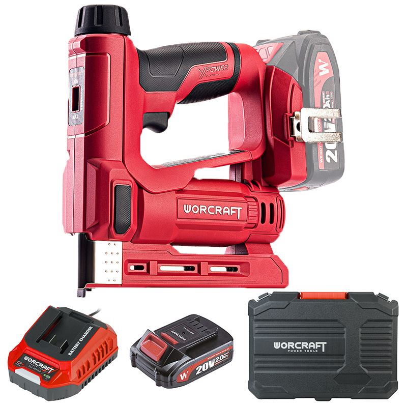 Аккумуляторный гвоздезабиватель комбинированный WORCRAFT CNS-S20LiCM