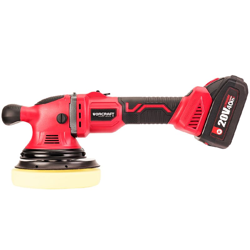 Аккумуляторная бесщеточная полировальная машина WORCRAFT COP-S20LiB