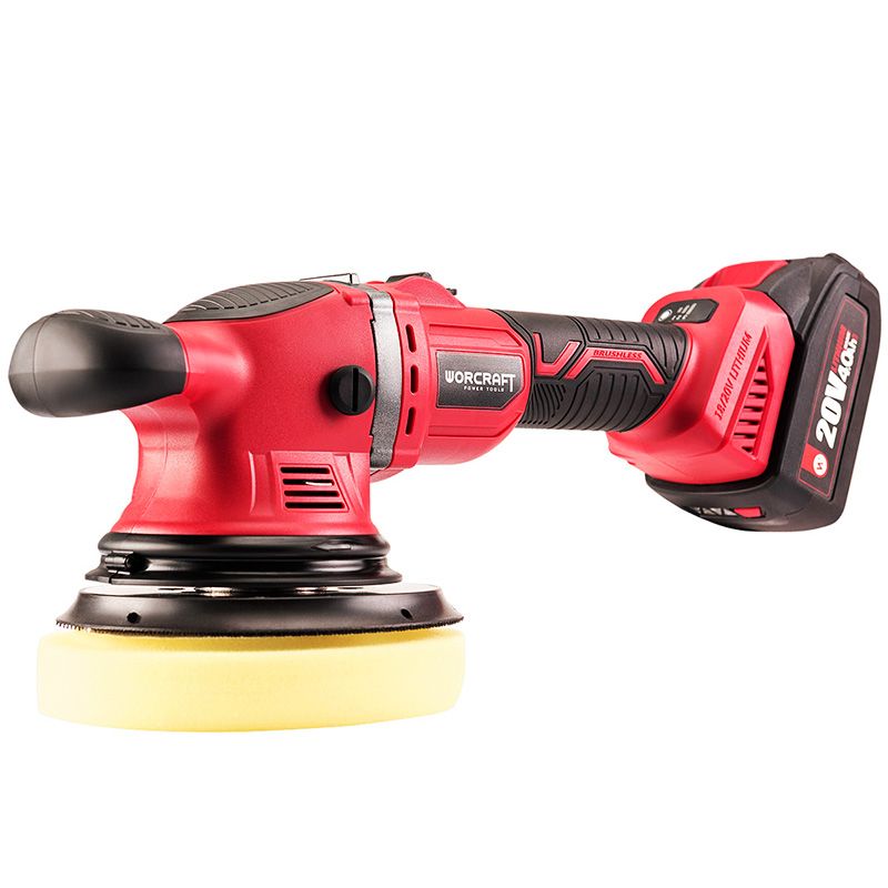 Аккумуляторная бесщеточная полировальная машина WORCRAFT COP-S20LiB