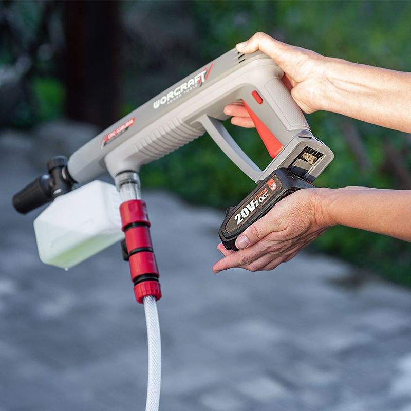Аккумуляторная мойка высокого давления WORCRAFT CPC-S20LiD