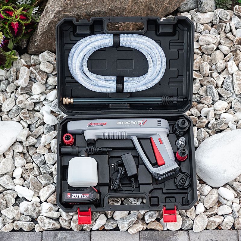 Аккумуляторная мойка высокого давления WORCRAFT CPC-S20LiDM