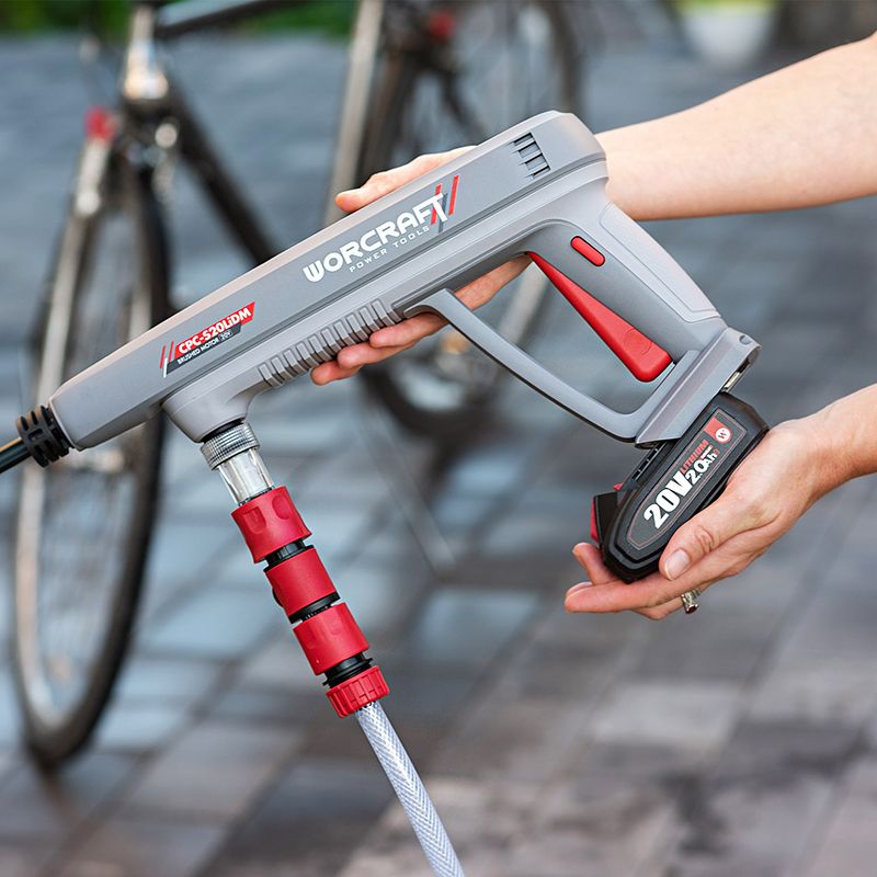 Аккумуляторная мойка высокого давления WORCRAFT CPC-S20LiDM