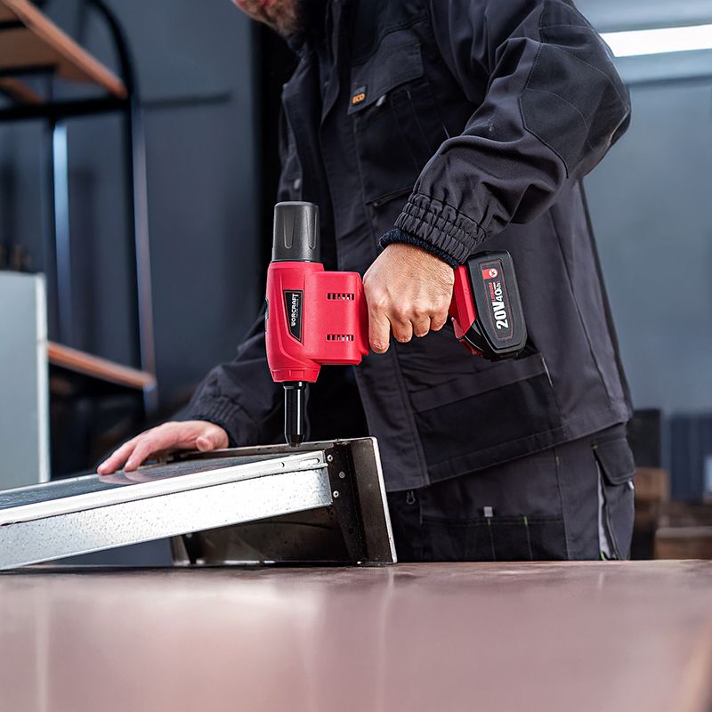 Аккумуляторный пистолет для заклепок WORCRAFT CRG-S20Li