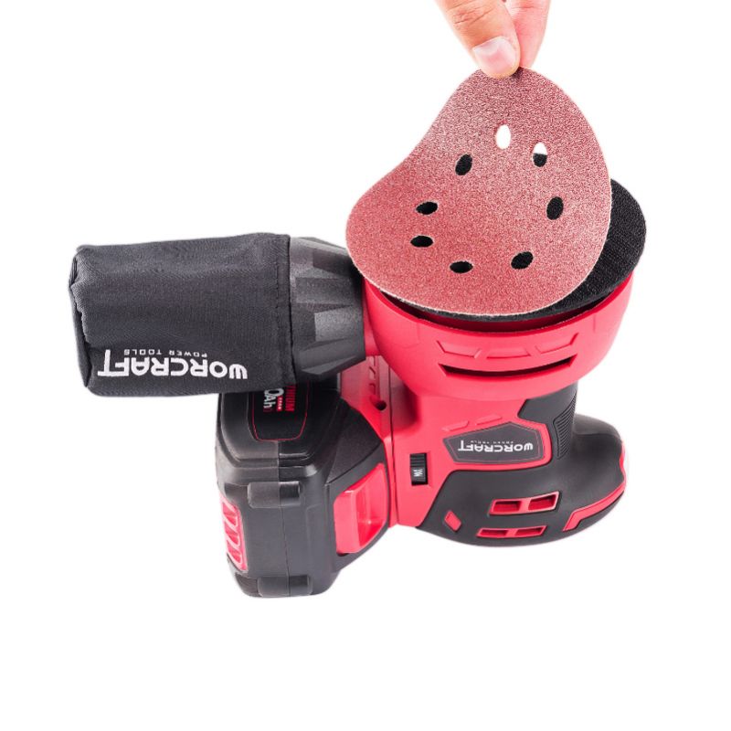 Аккумуляторная шлифмашина эксцентриковая WORCRAFT CRS-S20Li