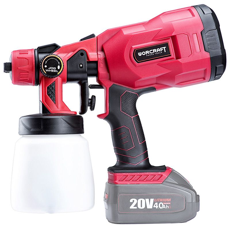 Аккумуляторный краскопульт WORCRAFT CSG-S20Li