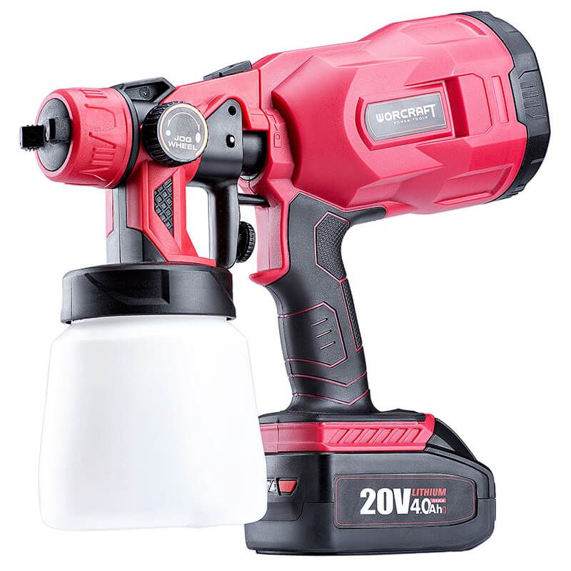 Аккумуляторный краскопульт WORCRAFT CSG-S20Li