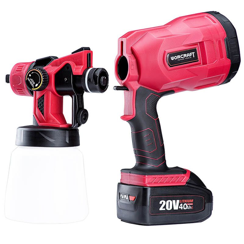 Аккумуляторный краскопульт WORCRAFT CSG-S20Li