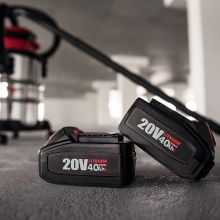 Аккумуляторный строительный пылесос WORCRAFT CVC-S20Li-20L
