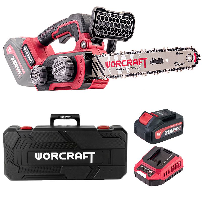 Аккумуляторная бесщеточная пила цепная WORCRAFT CGC-S20LiBAM