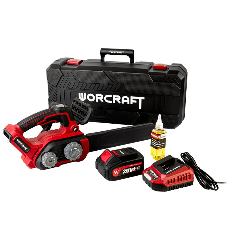 Акумуляторна безщіткова пила ланцюгова WORCRAFT CGC-S20LiBAM