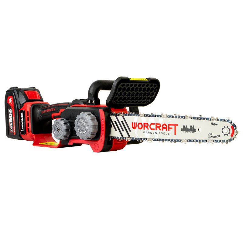Акумуляторна безщіткова пила ланцюгова WORCRAFT CGC-S20LiBDM