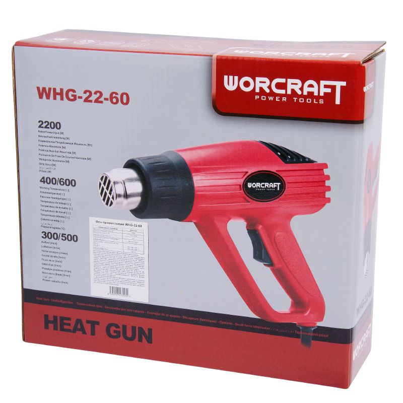 Фен промышленный WORCRAFT WHG-22-60