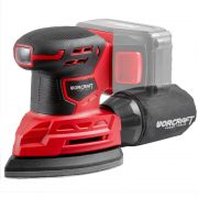 Аккумуляторная шлифмашина дельтовидная вибрационная WORCRAFT CPMS-S20Li