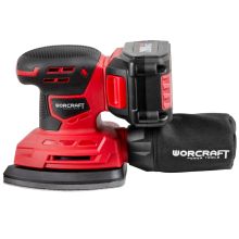 Аккумуляторная шлифмашина дельтовидная вибрационная WORCRAFT CPMS-S20Li