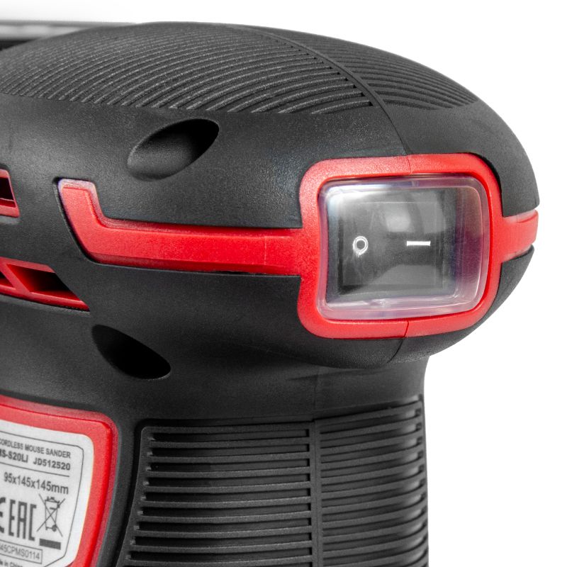 Аккумуляторная шлифмашина дельтовидная вибрационная WORCRAFT CPMS-S20Li