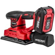Аккумуляторная шлифмашина вибрационная WORCRAFT CFS-S20Li