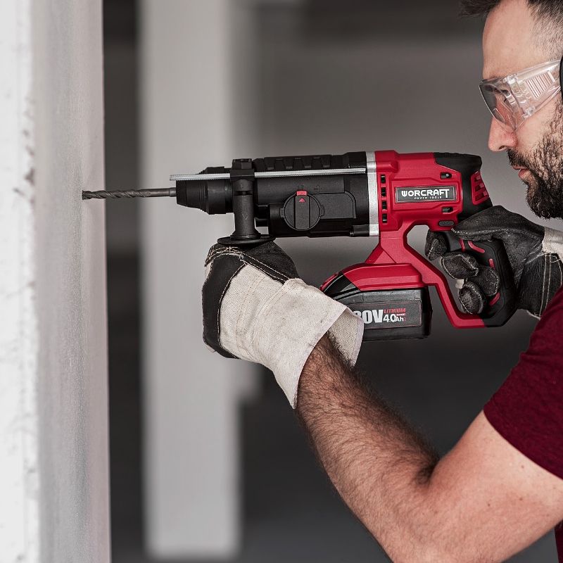 Аккумуляторный перфоратор WORCRAFT CRH-S20LiT