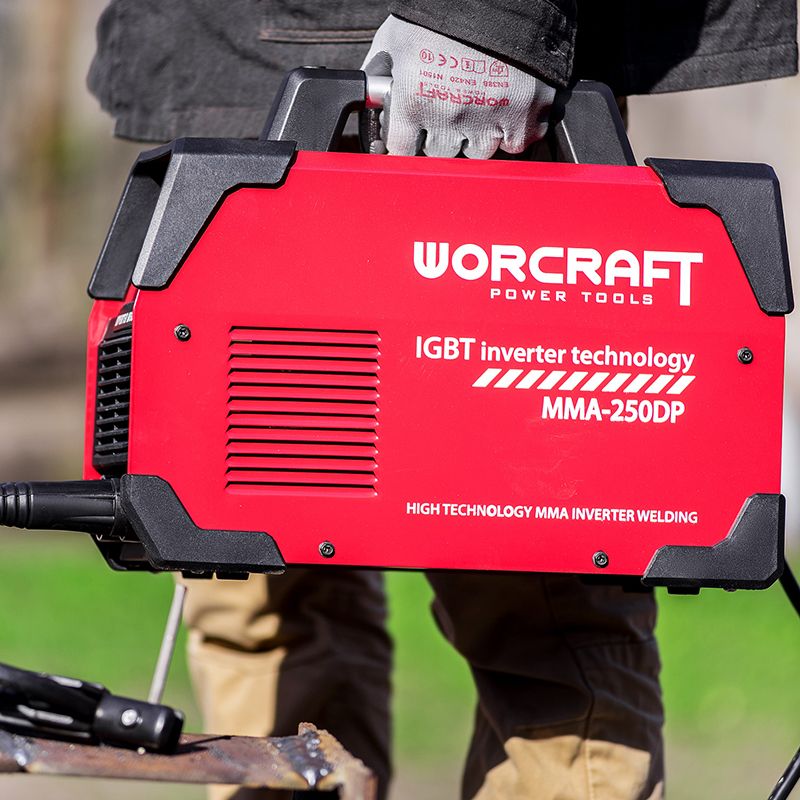 Зварювальний апарат інверторний WORCRAFT MMA-250DP