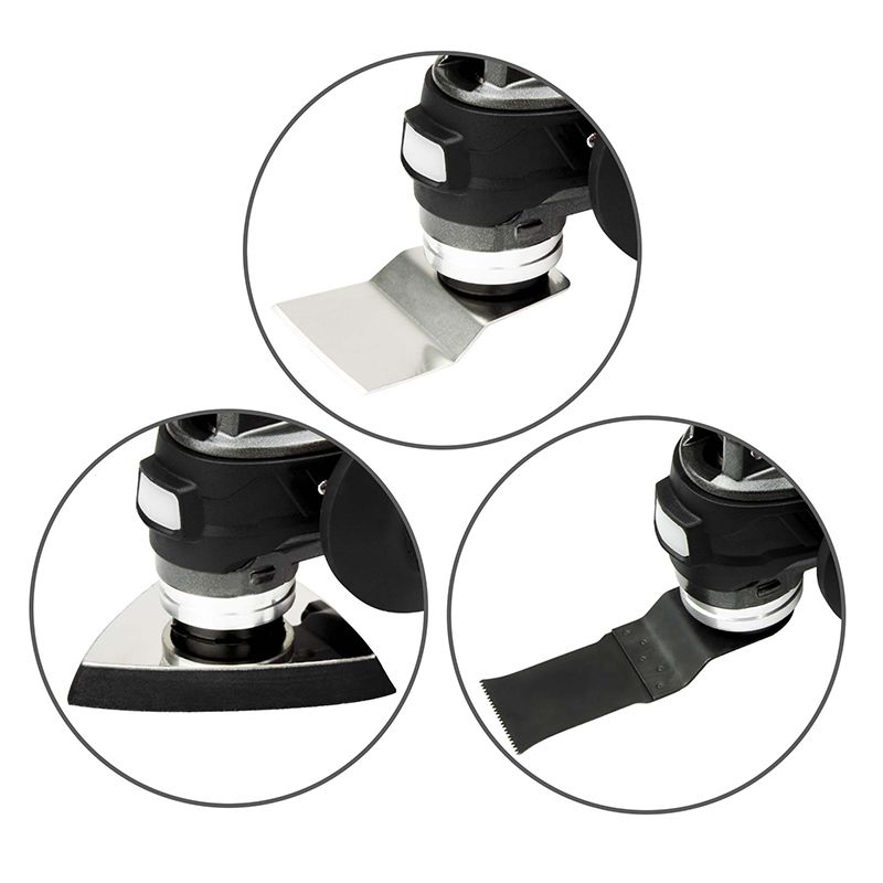 Аккумуляторный бесщеточный реноватор (многофункциональный инструмент) WORCRAFT CMT‑S20LiB