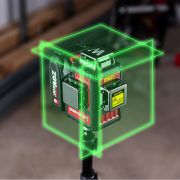 Аккумуляторный лазерный уровень 3D WORCRAFT XCUBE026