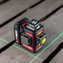 Аккумуляторный лазерный уровень 3D WORCRAFT XCUBE026