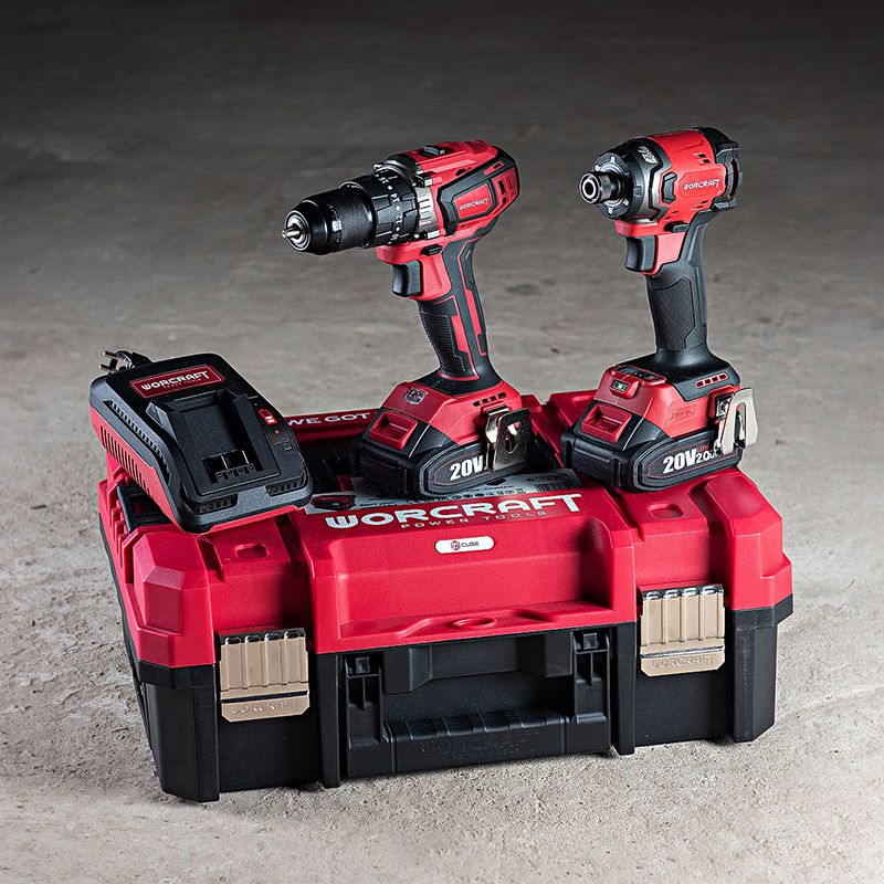 Набор инструмента WORCRAFT XCUBE030