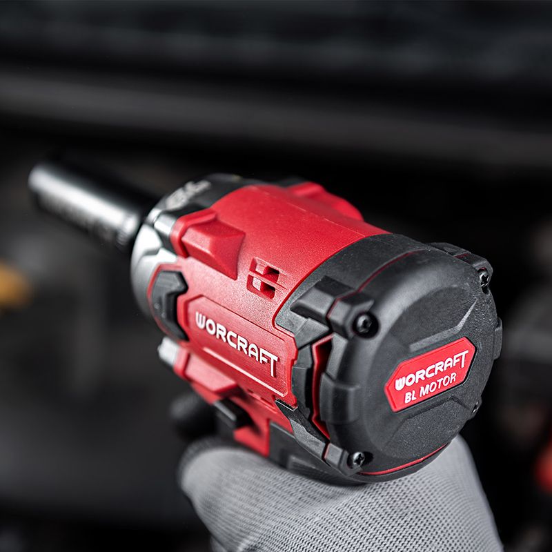 Аккумуляторный бесщеточный гайковёрт ударный WORCRAFT CIW‑S20LiBM‑450