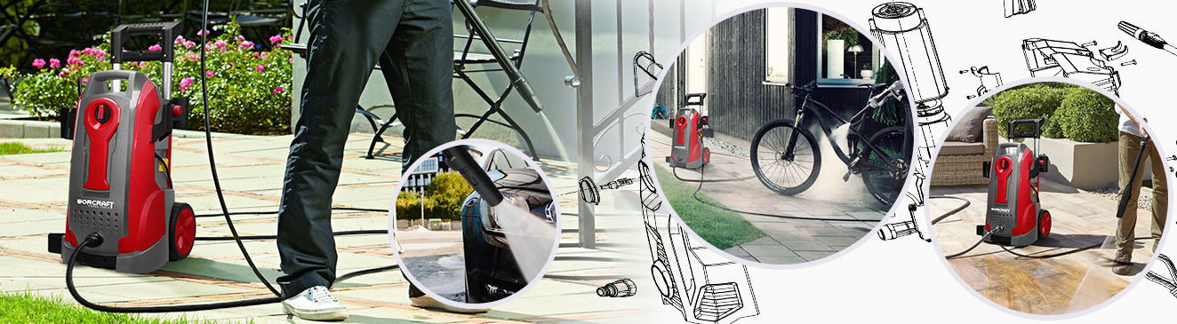 Качество и надёжность моек высокого давления Worcraft